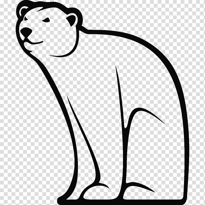 Polar bear Canidae Sticker Ambiance-Live Sprl, polar bear transparent background PNG clipart