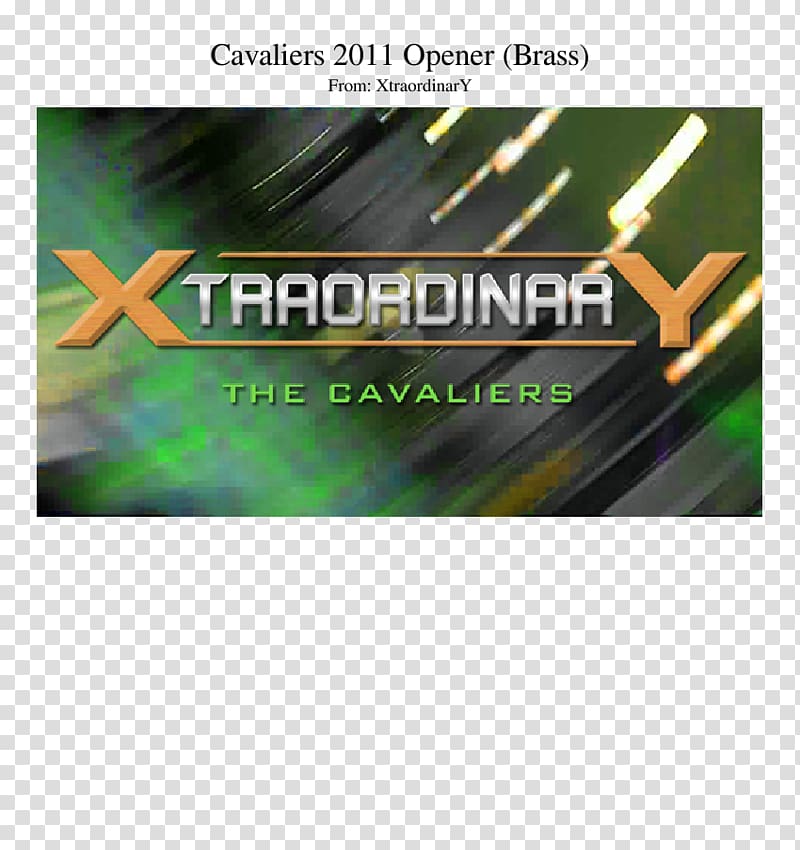 The Cavaliers Drum and Bugle Corps XtraordinarY Drum Corps International, Cavaliers Drum And Bugle Corps transparent background PNG clipart