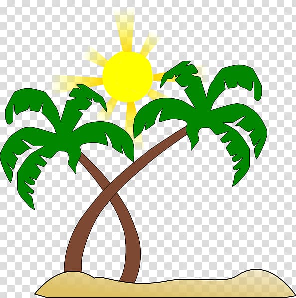 Beach Free content , Double Palm Beach transparent background PNG clipart