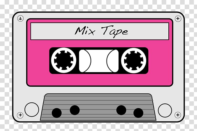 1980s Compact Cassette Mixtape , others transparent background PNG clipart