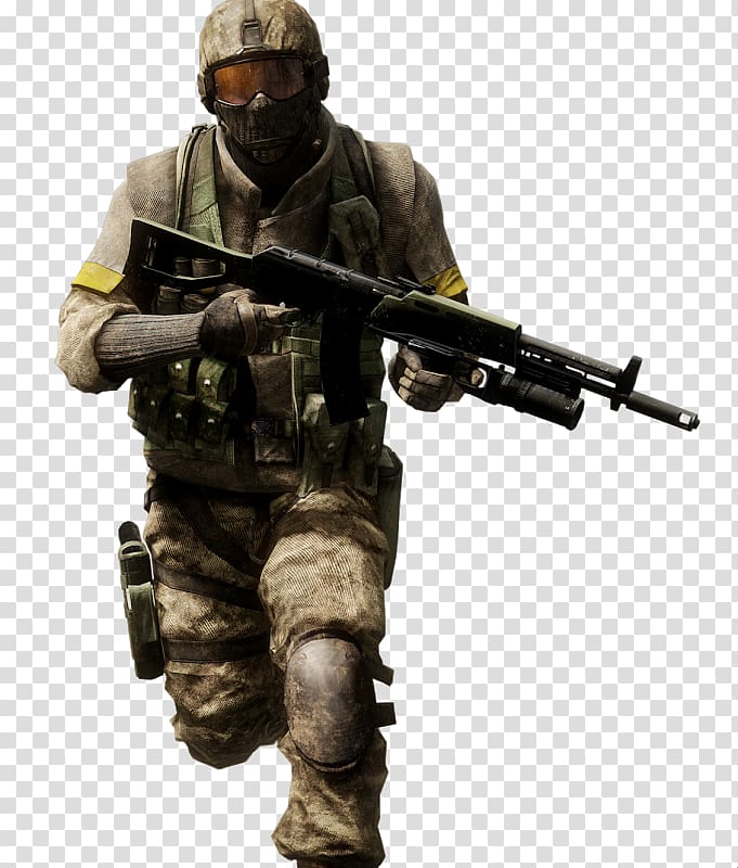 Battlefield: Bad Company 2: Vietnam Battlefield 1 Battlefield 3, soldiers transparent background PNG clipart