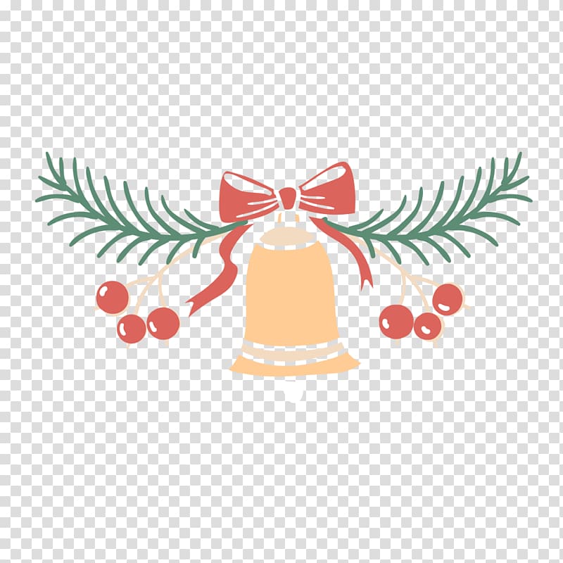 The mood of Christmas Hanbok, Christmas bells transparent background PNG clipart