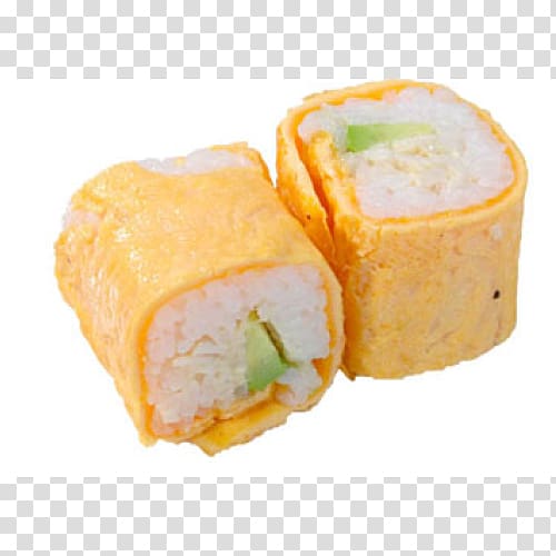 California roll Sushi Vegetarian cuisine Egg roll avocado, Egg Rolls transparent background PNG clipart