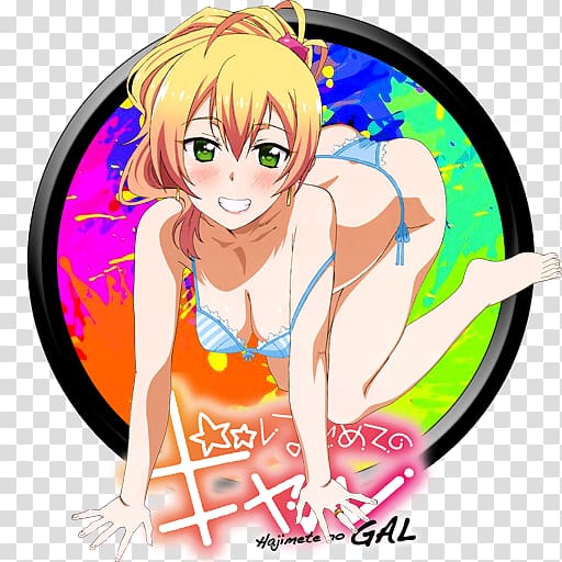 My First Girlfriend Is a Gal Desktop Anime Manga, Anime transparent background PNG clipart