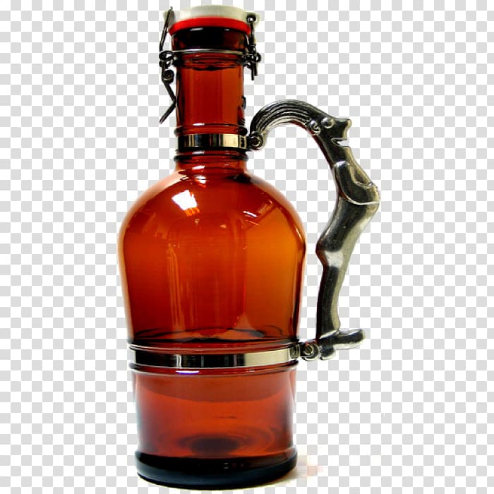 Beer bottle Growler Glass bottle, beer transparent background PNG clipart