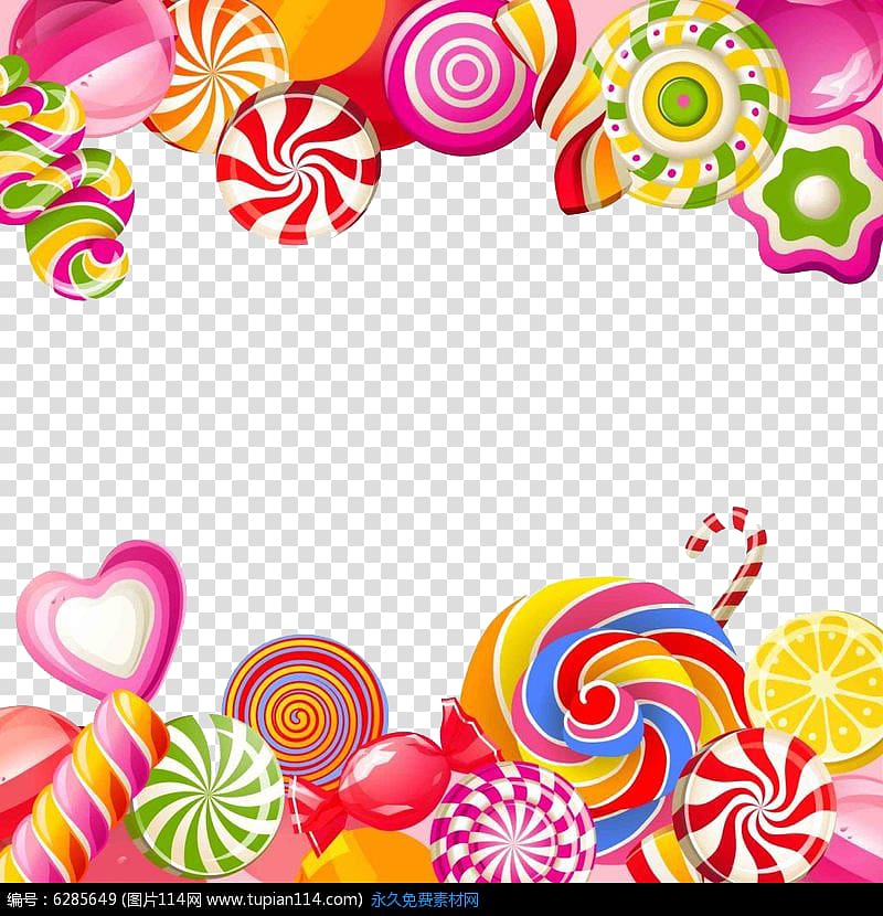 Cotton candy Lollipop Bonbon, Pink lollipop transparent background PNG clipart