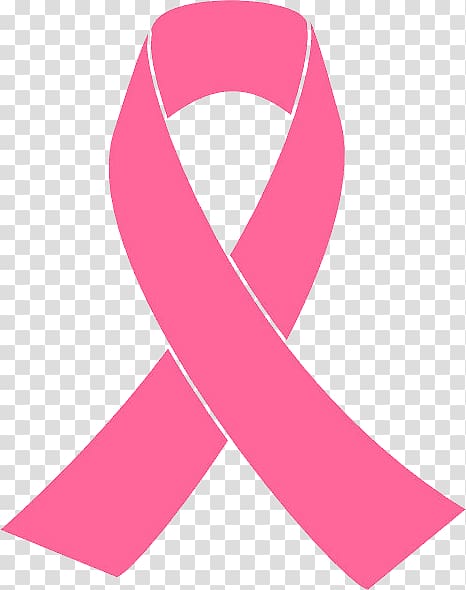Pink ribbon Breast Cancer Awareness Month Awareness ribbon, cancer transparent background PNG clipart