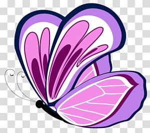 Butterfly Color Violet Pink , butterfly transparent background PNG clipart thumbnail