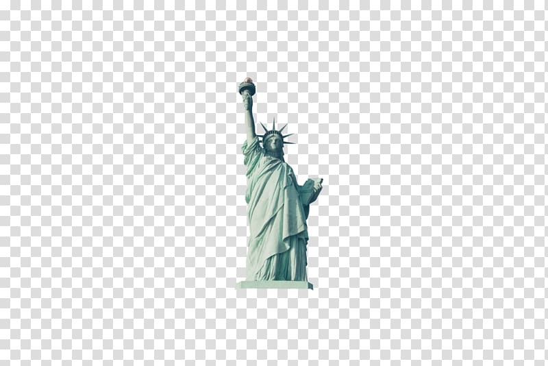 Statue of Liberty Classical sculpture Figurine, estatua de la libertad transparent background PNG clipart