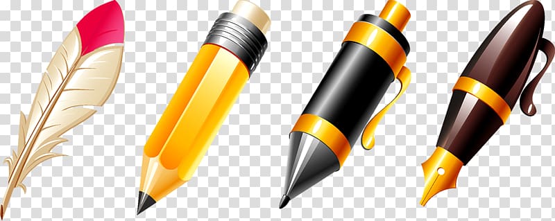 Pencil Ballpoint pen, Pencil Pen transparent background PNG clipart