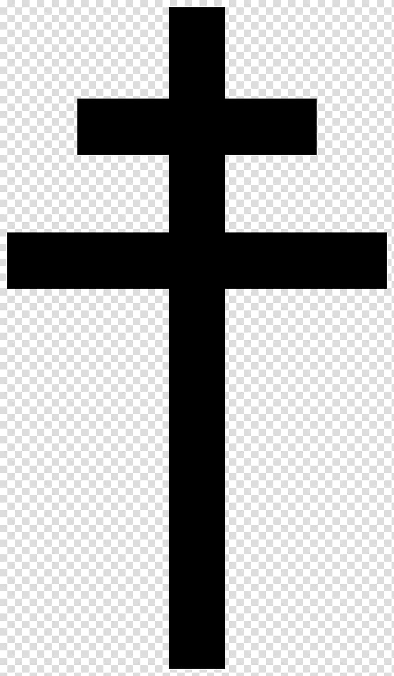 Patriarchal cross Christian cross Cross of Lorraine Archiepiscopal cross, christian cross transparent background PNG clipart