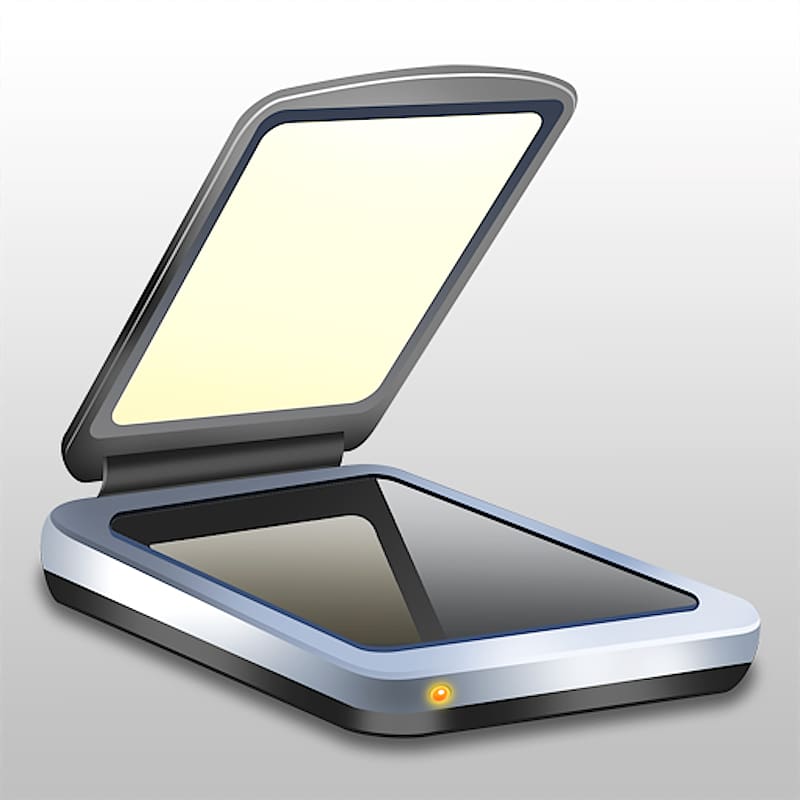 TurboScan iPhone App Store scanner, scanner transparent background PNG clipart