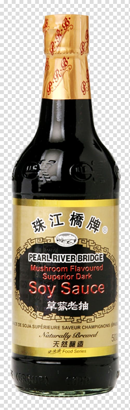 老抽 Liqueur Pearl River Soy Sauce 珠江桥牌, pearl river transparent background PNG clipart