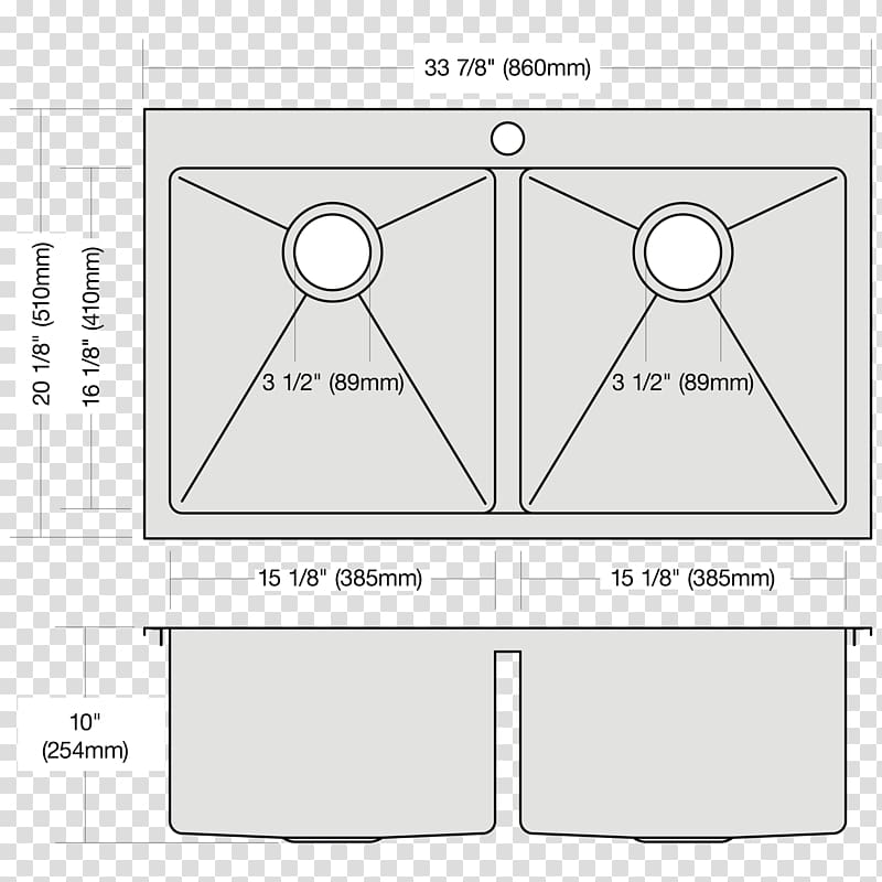 Sink Bowl Stainless steel Glass, Sink Plan transparent background PNG clipart