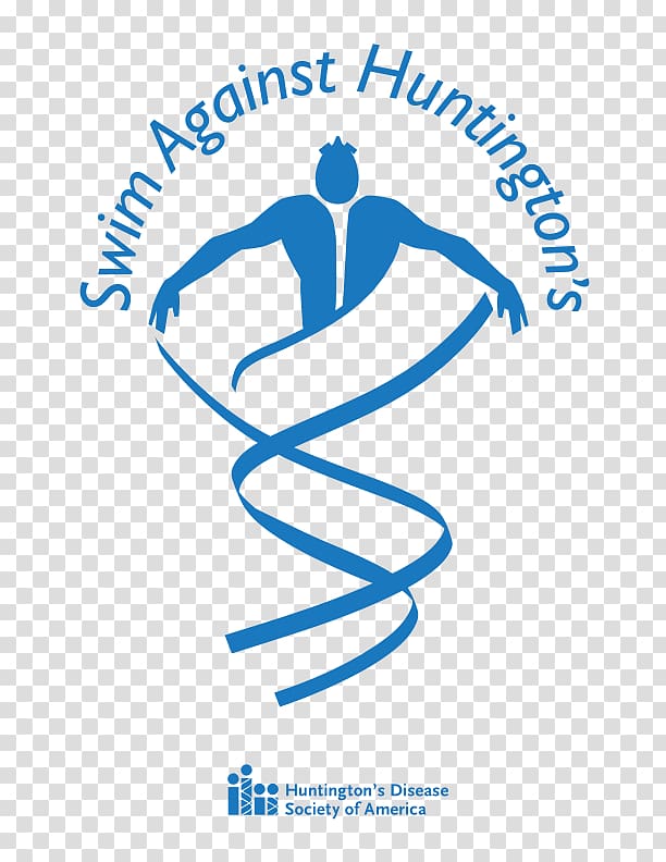 Logo Organization Human behavior Huntington's Disease Society of America Font, master swimmer transparent background PNG clipart