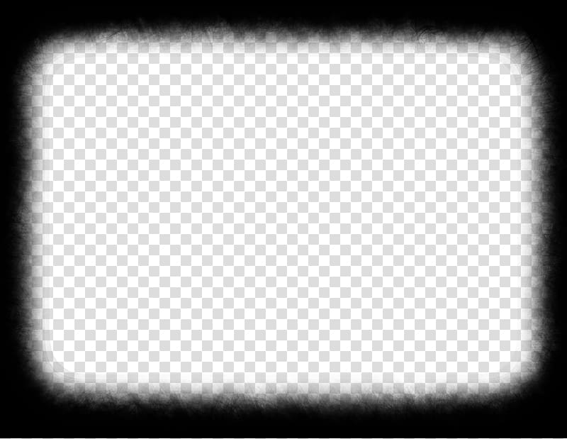 Black and white Square Chessboard Pattern, Black Border Frame transparent background PNG clipart