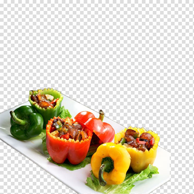 Sea cucumber as food Hors doeuvre Vegetarian cuisine Recipe Stuffed peppers, Three pepper cucumber transparent background PNG clipart