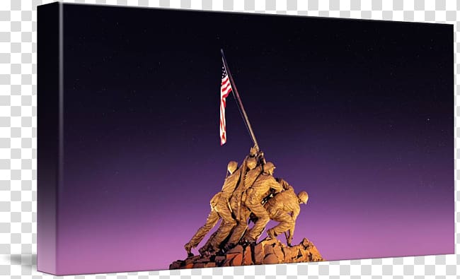 Iwo Jima Marine Corps War Memorial Rosslyn Wall decal, American Hero transparent background PNG clipart