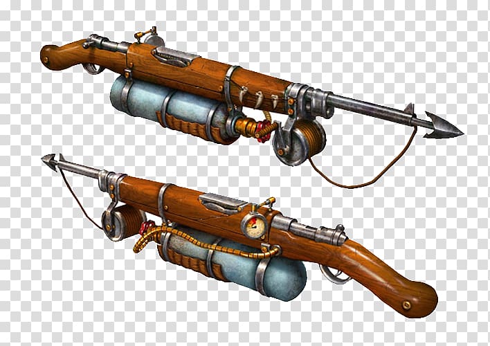 Far Cry 4 Harpoon cannon Weapon Firearm, Harpoon model gun transparent background PNG clipart