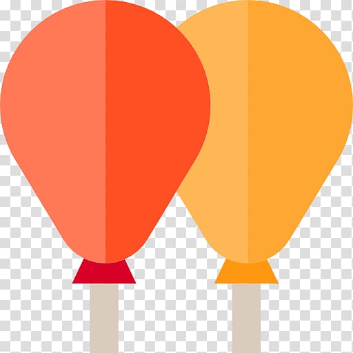 Hot air balloon Font, flat balloons transparent background PNG clipart