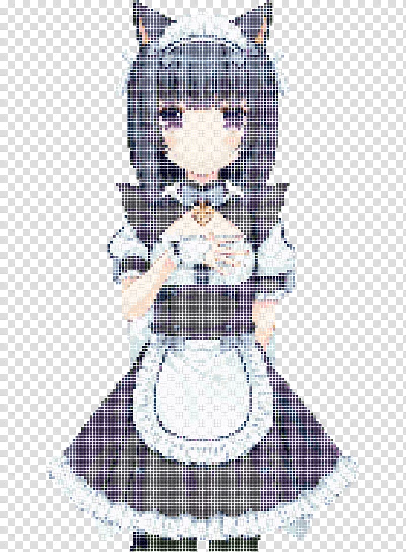 Nekopara Cosplay Catgirl French maid, cosplay transparent background PNG clipart