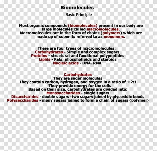 Carbohydrate Biology Polysaccharide Biomolecule Function, principle transparent background PNG clipart