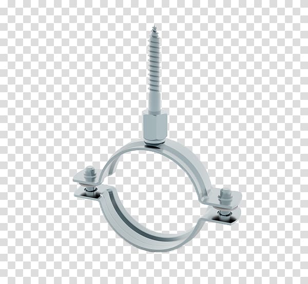 Steel Hose clamp Screw Pipe clamp, screw transparent background PNG clipart