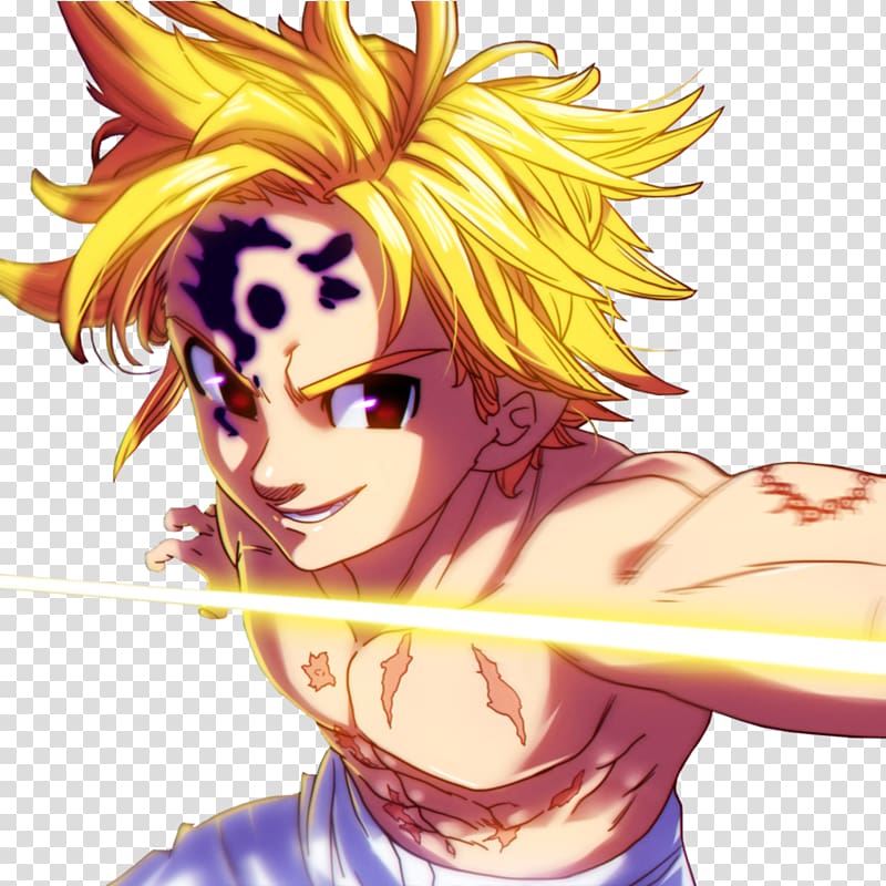 Meliodas The Seven Deadly Sins Legend My Hero Academia, Meliodas transparent background PNG clipart