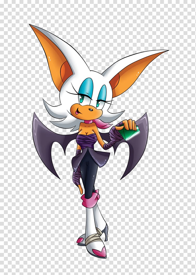 Rouge the Bat Sonic the Hedgehog Shadow the Hedgehog Amy Rose Sonic Heroes, rouge the bat transparent background PNG clipart