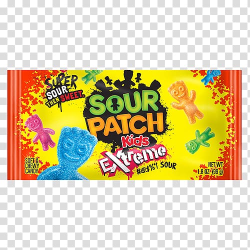 Sour Patch Kids Gummi candy Fizz Sour sanding, candy transparent background PNG clipart