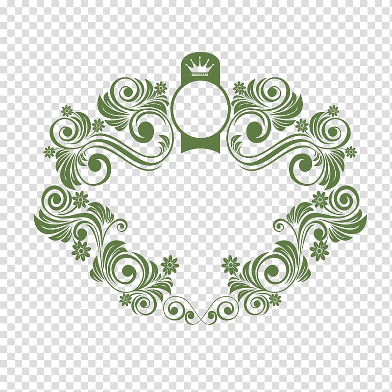 Ornament Art Drawing, Wedding Frame transparent background PNG clipart