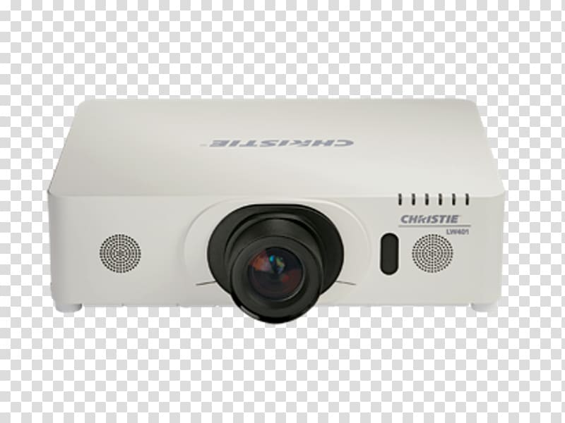 Multimedia Projectors 3LCD Christie Wide XGA LCD projector, Projector transparent background PNG clipart