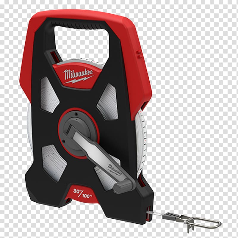 Milwaukee Electric Tool Corporation Tape Measures Hand tool Milwaukee Center, tape measure transparent background PNG clipart