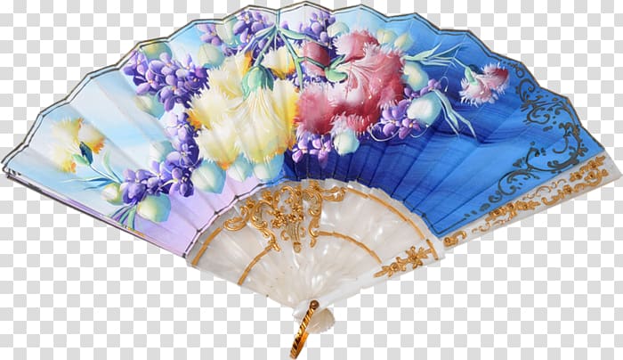 Hand fan painting Ansichtkaart , веер transparent background PNG clipart