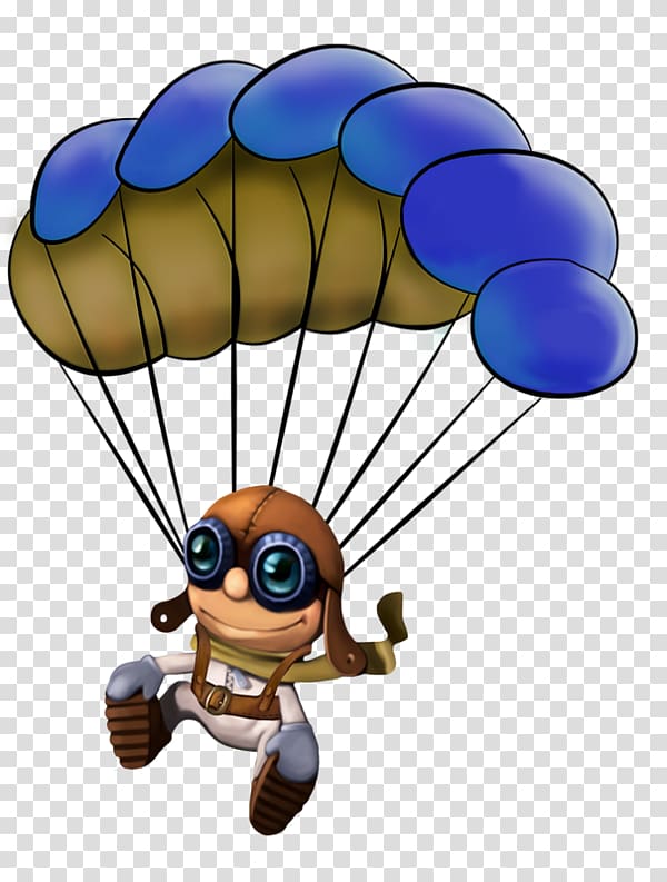 Parachute Air sports Cartoon, parachute transparent background PNG clipart