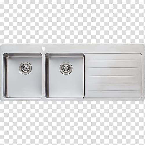 kitchen sink Tap Stainless steel Bowl sink, sink transparent background PNG clipart