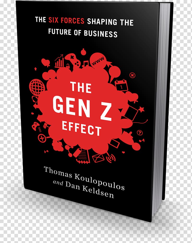 Gen Z Effect: The Six Forces Shaping the Future of Business Generation Z Book Amazon.com, technology effect transparent background PNG clipart
