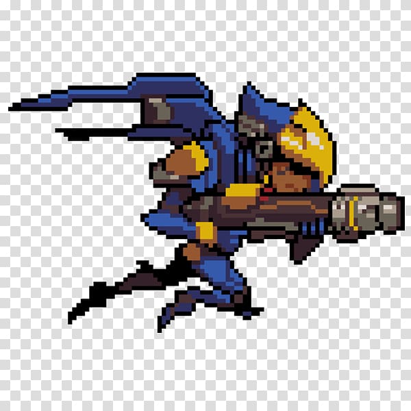 Overwatch Pixel art LG G4 Mercy, others transparent background PNG clipart