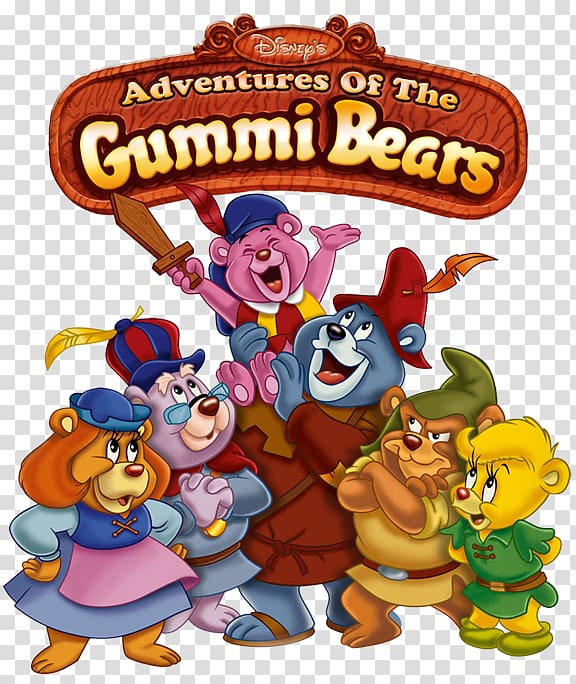 The Walt Disney Company DVD The Gummi Bears, Season 1 Television show Adventure Film, gummy worms transparent background PNG clipart