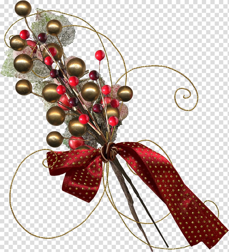 Christmas ornament Berry New Year Holiday, others transparent background PNG clipart