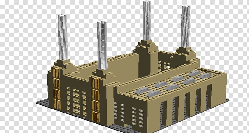 Battersea Power Station Building Lego Ideas, building transparent background PNG clipart