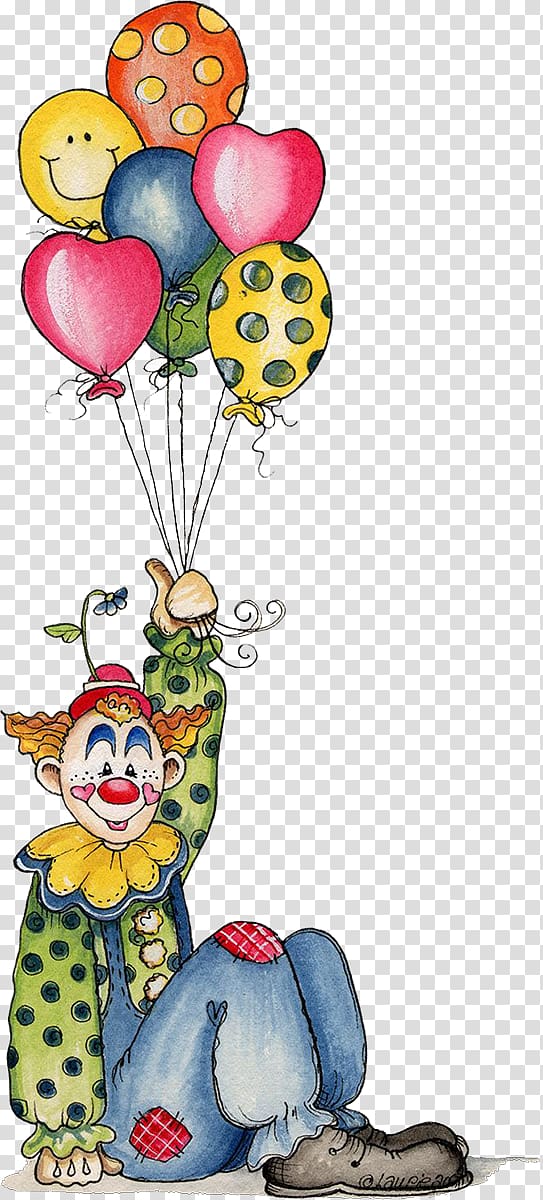 Birthday Clown , Birthday transparent background PNG clipart