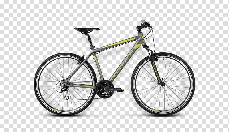 Kross SA City bicycle Touring bicycle Mountain bike, Bicycle transparent background PNG clipart