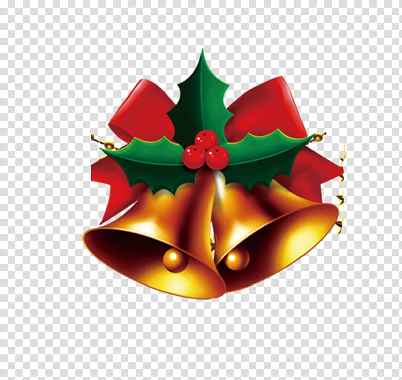 Christmas ornament Christmas tree, Creative Christmas bells transparent background PNG clipart