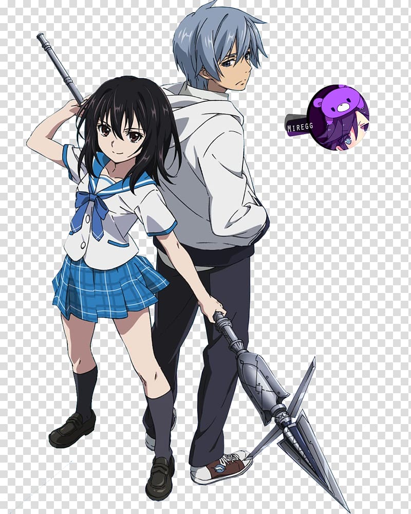 Strike the Blood Anime 1080p, STRIKE transparent background PNG clipart