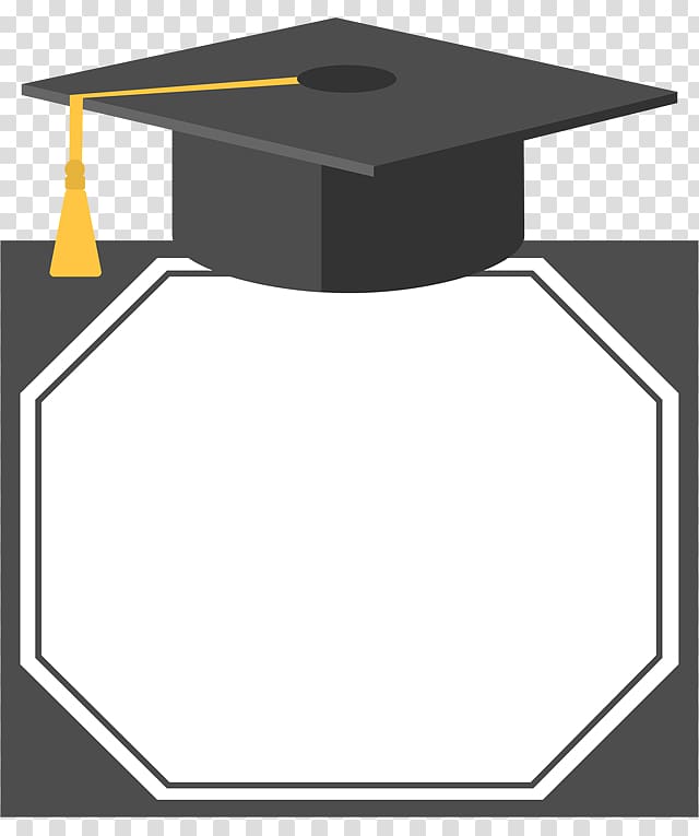 bachelor of cap border transparent background PNG clipart