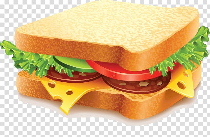 Fast food Submarine sandwich Hamburger Panini Club sandwich, hot dog transparent background PNG clipart