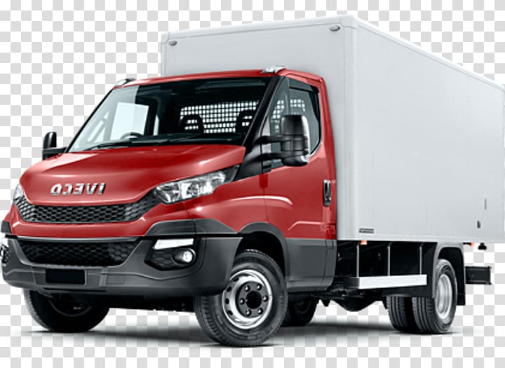 Compact van Cargo Truck, car transparent background PNG clipart