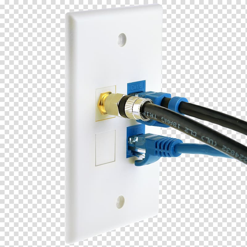 Electrical cable Category 6 cable Keystone module Computer network Punch down tool, european wind green transparent background PNG clipart