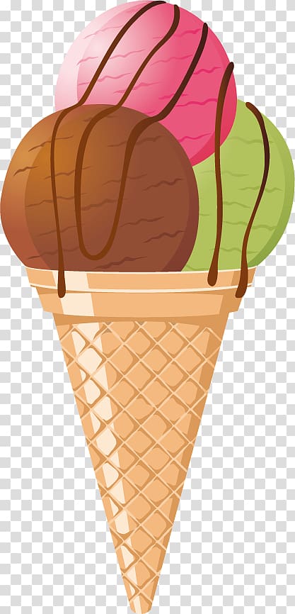 Chocolate ice cream Drawing Ice Cream Cones, summer ice transparent background PNG clipart